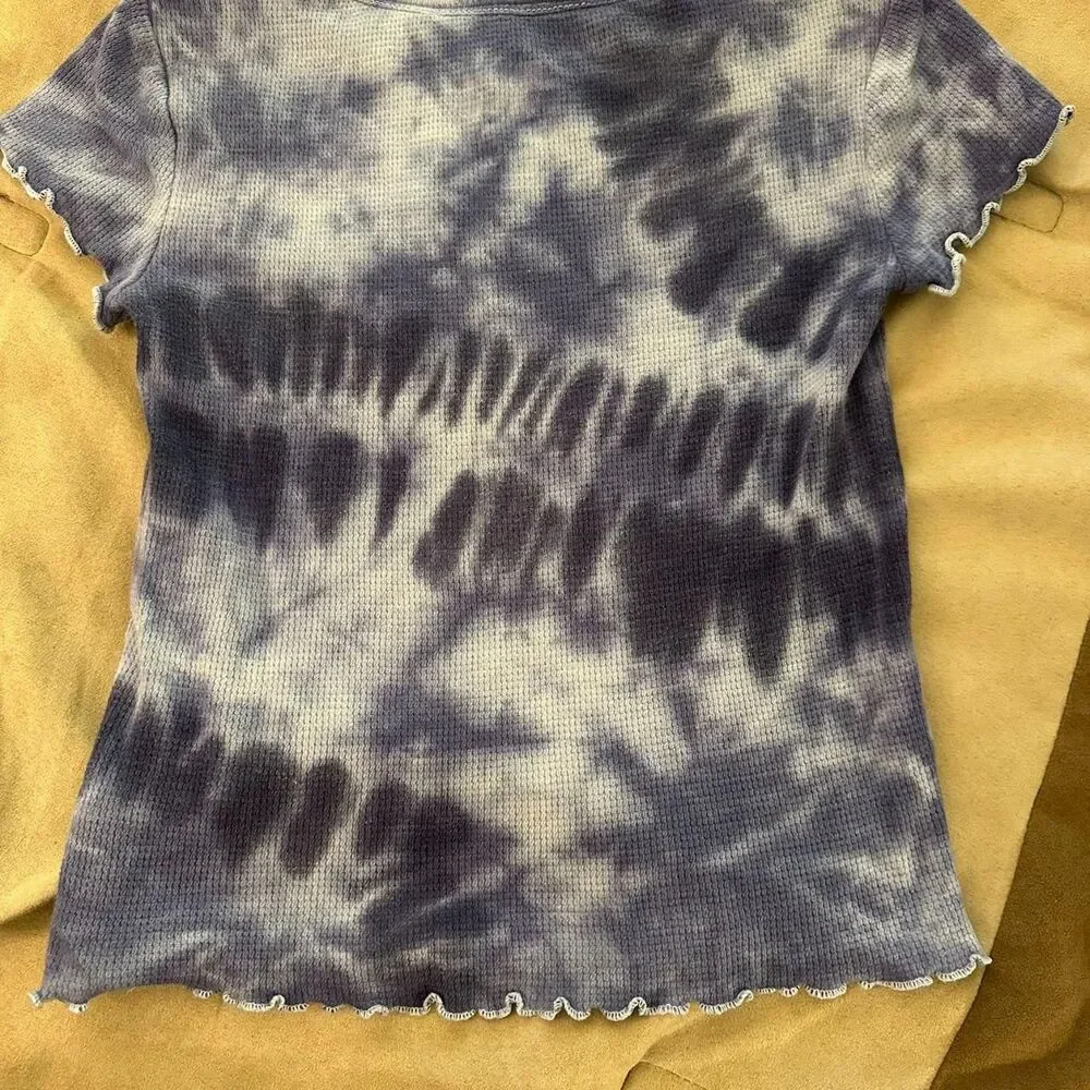 Justice Blue and White T-shirt